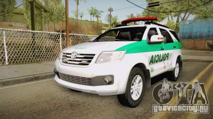 Toyota Fortuner Ponal Colombia для GTA San Andreas
