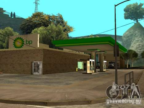 BP Gas Station для GTA San Andreas