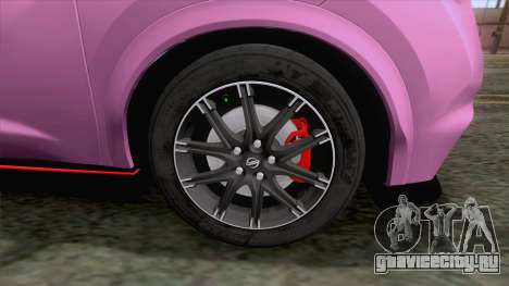 Nissan Juke Nismo RS 2014 для GTA San Andreas