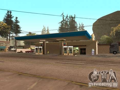 Chevron Gas Station для GTA San Andreas