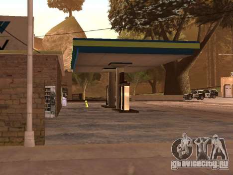 OMV Gas Station In Dillimore для GTA San Andreas