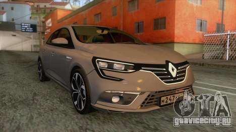 Renault Megane 4 Sedan 2017 для GTA San Andreas