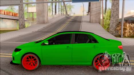 Toyota Corolla Green Edition для GTA San Andreas