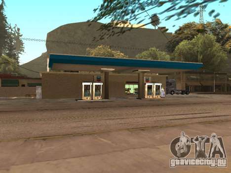 Chevron Gas Station для GTA San Andreas
