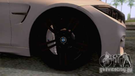 BMW M4 GTS High Quality для GTA San Andreas
