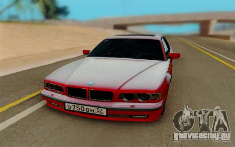 BMW 7 series E38 для GTA San Andreas