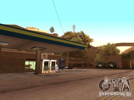 OMV Gas Station In Dillimore для GTA San Andreas