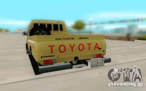 Toyota Land Cruiser Pickup для GTA San Andreas