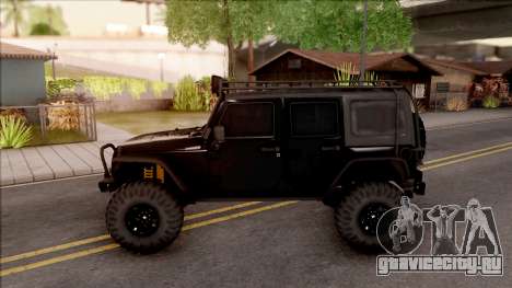 Jeep Wrangler Rubicon Off-Road для GTA San Andreas