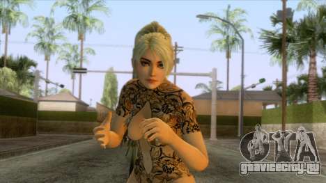 Momiji Blonde Lace Skin для GTA San Andreas