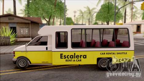 GTA V Brute Rental Shuttle Bus для GTA San Andreas