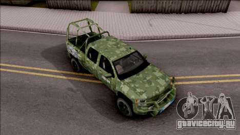 Chevrolet Silverado Auto Militar De Guatemala для GTA San Andreas