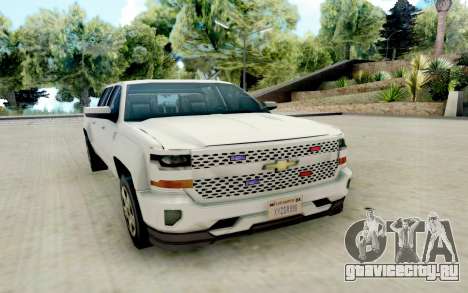 Chevrolet SIlverado 2017 Undercover Police для GTA San Andreas