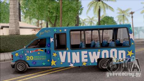 GTA V Brute Tour Bus IVF для GTA San Andreas
