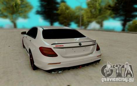 Mercedes-Benz E63 Brabus для GTA San Andreas