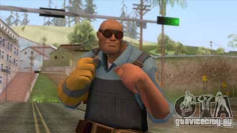 Team Fortress 2 - Engineer Skin v1 для GTA San Andreas