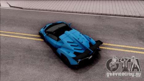 Lamborghini Veneno Roadster для GTA San Andreas