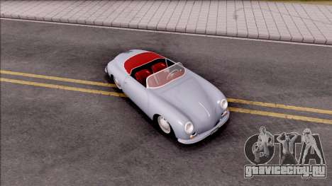 Porsche 356A 1956 для GTA San Andreas