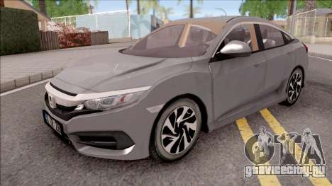 Honda Civic FC5 Low Poly with Xenon для GTA San Andreas