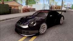 Porsche 911 RSR Itasha Neptunia Hyperdimension для GTA San Andreas