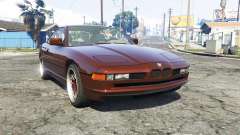 BMW 850i (E31) [replace] для GTA 5
