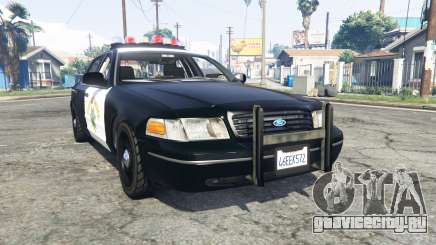 Ford Crown Victoria Highway Patrol [replace] для GTA 5