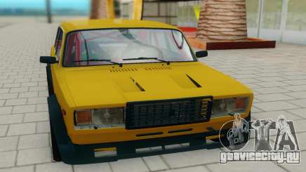 ВАЗ 2107 жёлтый для GTA San Andreas