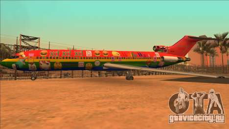 Боинг 727-200 Войн Waifu Издание для GTA San Andreas