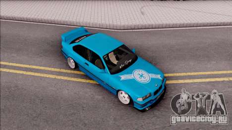 BMW 3-er E36 Blue 4.0i для GTA San Andreas