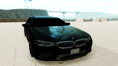 BMW M5 F90 чёрный для GTA San Andreas