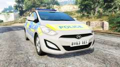 Hyundai i30 (GD) metropolitan police [replace] для GTA 5