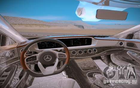 Mercedes Benz S560 W222 4matic для GTA San Andreas