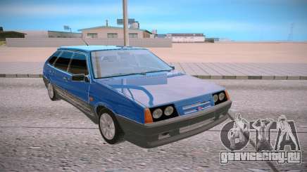 ВАЗ 2109 синий для GTA San Andreas