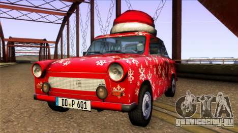 Trabant 601 Christmas Edition для GTA San Andreas