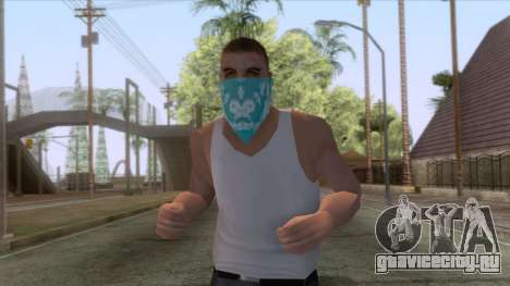 New Varios Los Aztecas Skin 1 для GTA San Andreas