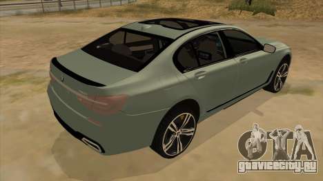 BMW 750d для GTA San Andreas