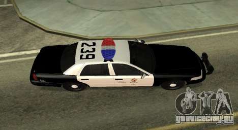 LAPD Ford Crown Victoria для GTA San Andreas