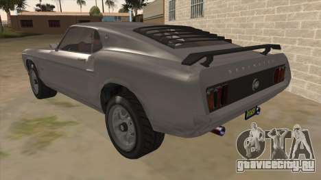 GTA V Vapid Dominator Classic для GTA San Andreas