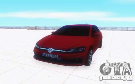 Volkswagen Polo RLine для GTA San Andreas