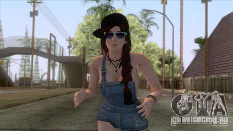 Swag Girl Skin v1 для GTA San Andreas