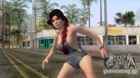 Swag Girl Skin v2 для GTA San Andreas