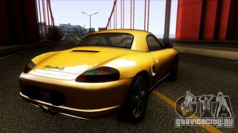 Porsche Boxster S (986) US-Spec для GTA San Andreas