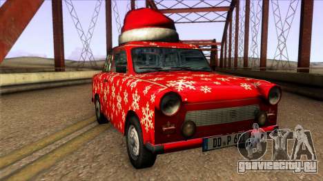 Trabant 601 Christmas Edition для GTA San Andreas