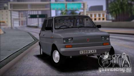 Fiat 126 Stock для GTA San Andreas