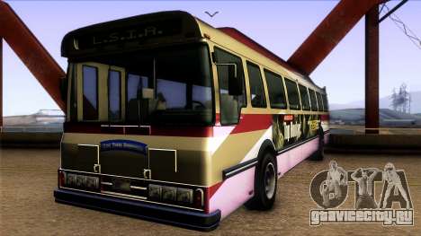 GTA IV Brute Bus для GTA San Andreas