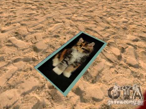 Пляжные коврики с котятами для GTA San Andreas