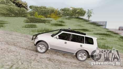 Mitsubishi Pajero v1.3 для GTA San Andreas