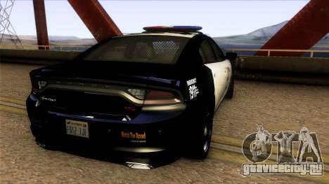 Dodge Charger SRT8 Hellcat - LSPD [IVF] для GTA San Andreas