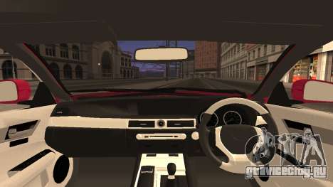 Lexus GS450H для GTA San Andreas