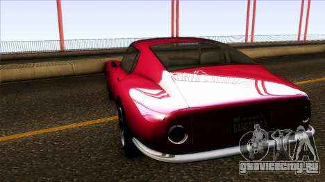 GTA V Grotti GT500 для GTA San Andreas
